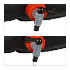 Northix Prenosni kamp tuš 20L solarni PVC zložljiv za kampiranje