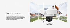 Aosu FloodlightCam Pro kamera z reflektorjem, 5MP, WiFi, 360° (L5P)