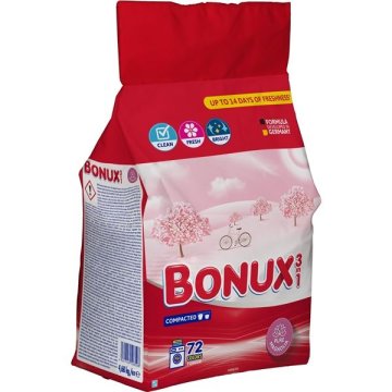 Bonux Color pralni prašek - 4,68 kg, 72 pralnih odmerkov