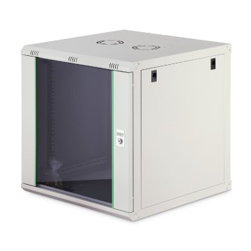 Digitus zidni kabinet 12U 638 600x600 siv sestavljen DN-19 12U-6/6-EC