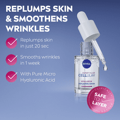 Nivea Hidratantni serum proti gubam Cellular Expert Filler Hyaluron 15 ml