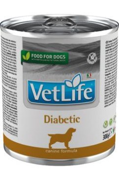 Vet Life Natural DOG cons. Diabetic 300g