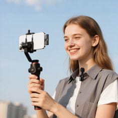 Borofone BFK16 brezžični lavalier mikrofon Lightning, črn