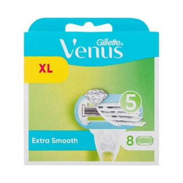 Gillette Venus Extra Smooth darilni set nadomestne britvice 8 kos za ženske