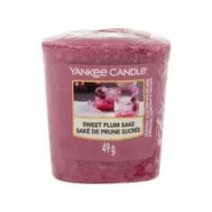 Yankee Candle Sweet Plum Sake dišeča svečka 49 g unisex