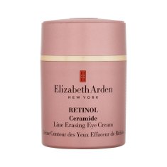 Elizabeth Arden Ceramide Retinol Line Erasing Eye Cream gladilna in posvetlitvena krema za področje okoli oči 15 ml za ženske
