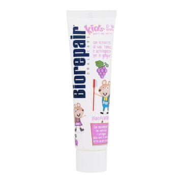 Biorepair Kids 0-6 Grape zobna pasta za malčke z izvlečkom grozdja