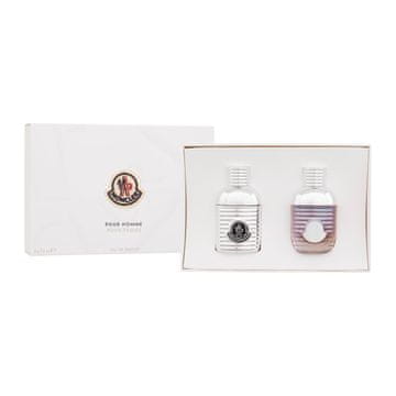 Moncler Pour Femme darilni set Eau de Parfum Pour Femme 7,5 ml + Eau de Parfum Pour Homme 7,5 ml za ženske