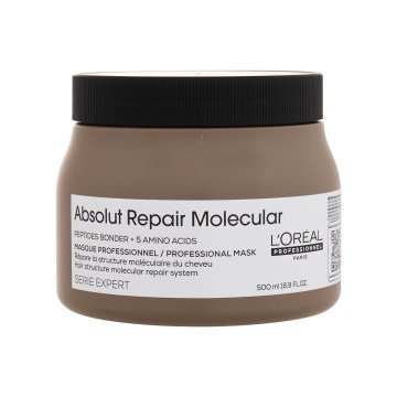 L’Oréal Absolut Repair Molecular Professional Mask maska za lase za poškodovane lase