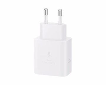 Samsung Tip-C (Type-C) adapter, hitro polnjenje, 45 W, USB-C, bel (EP-T4511NWEGEU)