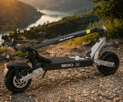 MS ENERGY Thrust 300X električni skiro, 2x 300W motor, do 60km, 720Wh, srebrno črn (MS-ENERGY-ES-THRUST-300X)