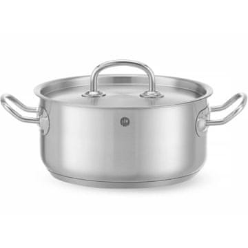 Hendi Nizka posoda Kitchen Line s pokrovom, 2,9 l, premer 200 x 95 (v) – Hendi 836019