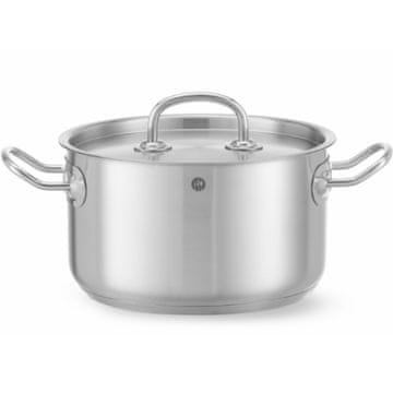 Hendi Srednje velika posoda Kitchen Line s pokrovom, 3,5 l, premer 200 x 115 (v) – Hendi 836200