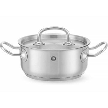 Hendi Nizka posoda Kitchen Line s pokrovom, 1,5 l, premer 160 x 75 (v) – Hendi 836002