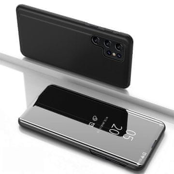 HURTEL Zaščitni ovitek za Samsung Galaxy S25 Ultra Clear View Case – črn