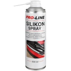 IN SILIKONSKO MAZIVO V SPREJU ZA NEGO PLASTIČNIH IN GUMIJASTIH TESNILEK 500 ML