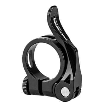 ROCKBROS Kolesarska sponka za sedežno oporo premera 27,2 in 28,6 mm pod sedežem s hitrim zapiranjem – črna