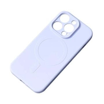 HURTEL Silikonski ovitek za iPhone 16e z MagSafe - svetlo moder
