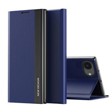 HURTEL Ovitek Sleep Pro za iPhone 16e s preklopnim stojalom - moder