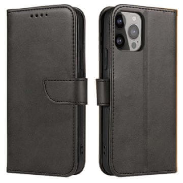 HURTEL Etui z zapiralko za Samsung Galaxy S24 FE Magnet Case – črn