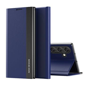 HURTEL Etui z zapiralko in stojalom za Samsung Galaxy A56 Sleep Case Pro – modro