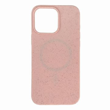 HURTEL Ohišje za iPhone 16 Pro »Multiple Color Wheat Bran Case MagSafe« – roza