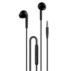 DUDAO Žične ušesne slušalke z 3,5-mm mini jack priključkom X3 – črne