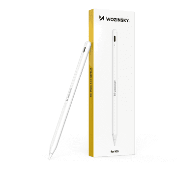 WOZINSKY WRA-08 pisalo za Apple iPad 2018-2025 USB-C - belo
