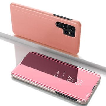 HURTEL Zaščitni etui za Samsung Galaxy S25 Ultra Clear View Case – roza