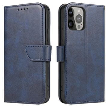 HURTEL Ovitek s pokrovčkom za Samsung Galaxy S24 FE Magnet Case – modri