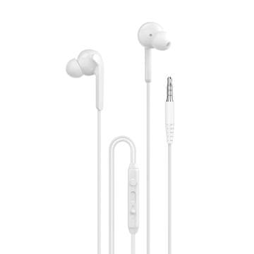 DUDAO Žične ušesne slušalke X3+ USB-C – bele