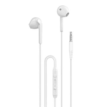 DUDAO Žične ušesne slušalke X3 USB-C – bele