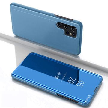 HURTEL Zaščitni ovitek za Samsung Galaxy S25 Ultra Clear View Case - moder