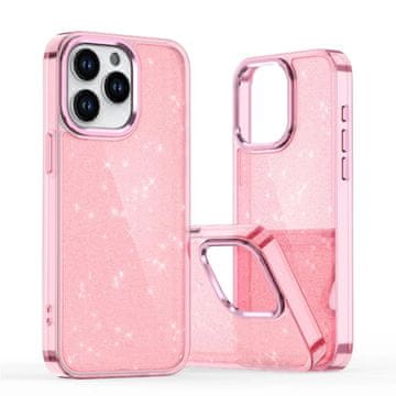 HURTEL Glitter etui za Samsung Galaxy S25 Edge – roza