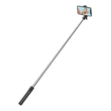 WOZINSKY Selfie palica s stativom za fotografiranje, teleskopska z držalom za telefon, 1 m