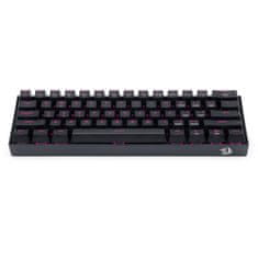 Redragon Dragonborn K630 mehanska tipkovnica, TKL, LED, SLO/HR, črna