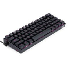Redragon Dragonborn K630 mehanska tipkovnica, TKL, LED, SLO/HR, črna