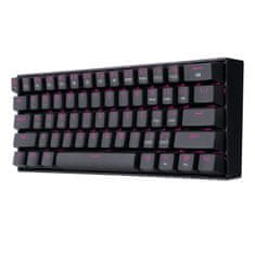 Redragon Dragonborn K630 mehanska tipkovnica, TKL, LED, SLO/HR, črna