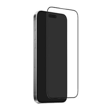 Puro Kaljeno steklo za iPhone 17 Pro z aplikatorjem in črnim okvirjem Puro Frame