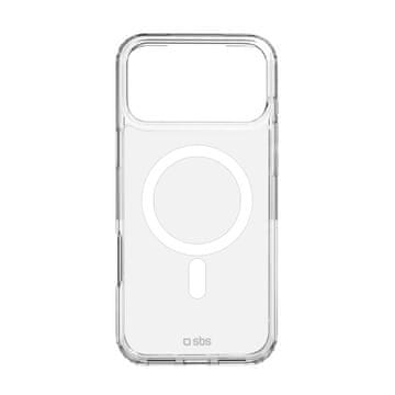 SBS Ovitek za iPhone 17 Pro Max s tehnologijo D3O Extreme Mag - prozoren