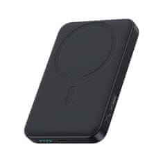 BASEUS Powerbank 10000 mAh 22,5 W s kablom USB-C EnerFill FM11 Ultra-Mini MagSafe – črn