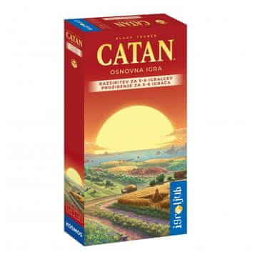 Igroljub Catan dodatek za 5/6 igralcev za osnovno igro