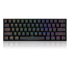 Redragon Draconic K530 brezžična mehanska tipkovnica, TKL, RGB, Bluetooth, črna, SLO/HR nabor znakov
