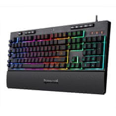 Redragon Shiva K512 RGB tipkovnica s šumniki, črna