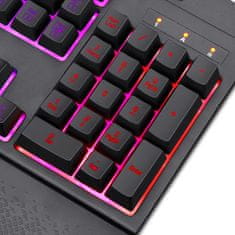 Redragon Shiva K512 RGB tipkovnica s šumniki, črna