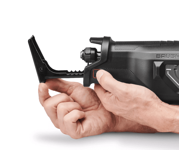 Brezkrtačni motor in oprema žage