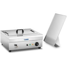 Royal Catering Cvrtnik za ribje krofe s pladnjem za kapljanje 3200 W 230 V 14 l