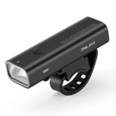 ROCKBROS Sprednja kolesarska luč 800 lm + kabel USB-C, 4 načini delovanja