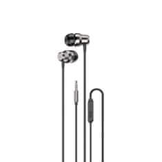 DUDAO Žične ušesne slušalke X10PRO z 3,5-mm mini jack priključkom – črne