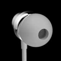 DUDAO Žične ušesne slušalke z daljinskim upravljalnikom X10PRO, 3,5-mm mini jack – bele